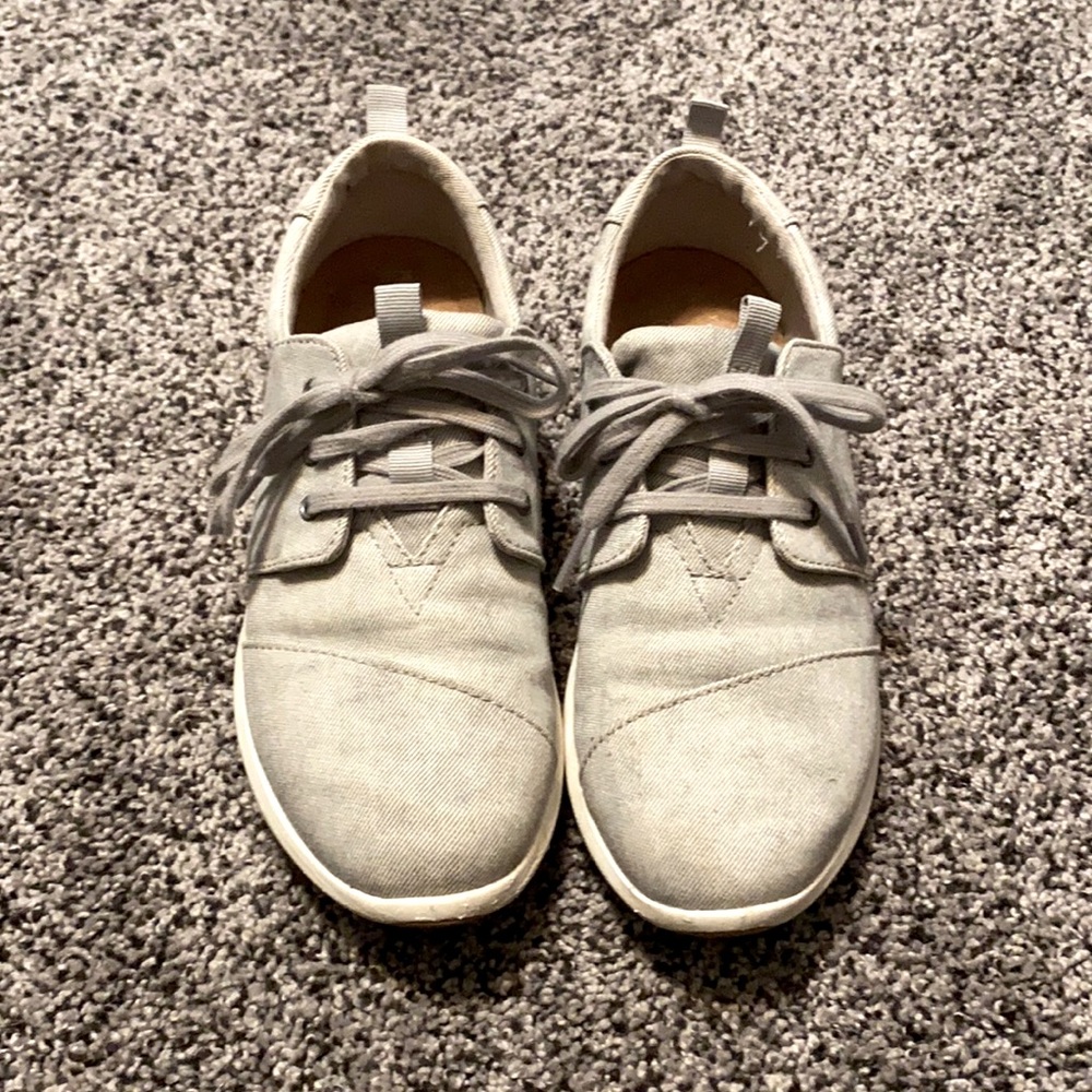 Grey Toms Sneakers W 7.5
